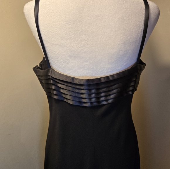 LAUREN Ralph Lauren Black evening Dress Size 12 - Picture 9 of 15